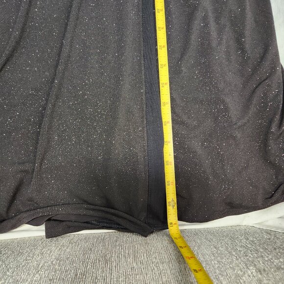TIFFANY ROSE Maternity Isabella Glitter Black Surplice Dress Size6 USA 14/16. - Picture 14 of 16
